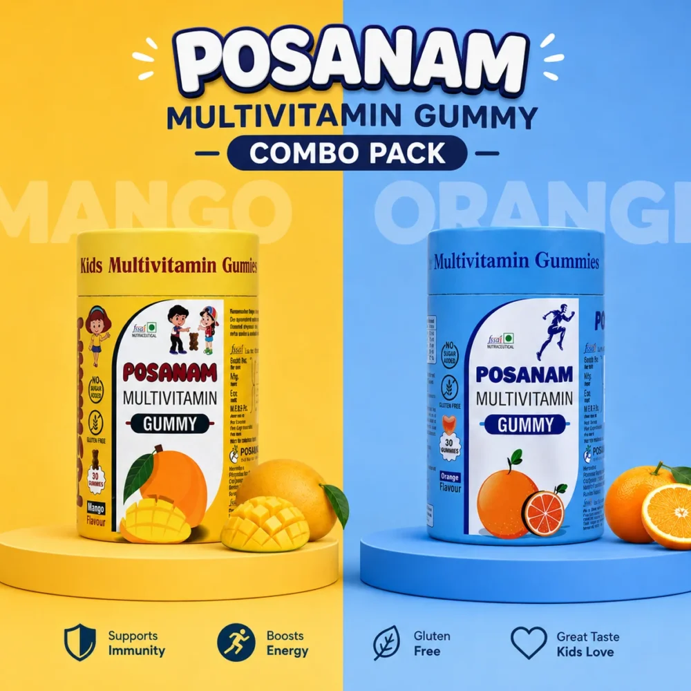 Kids Multivitamin Gummies + Men Multivitamin Gummies
