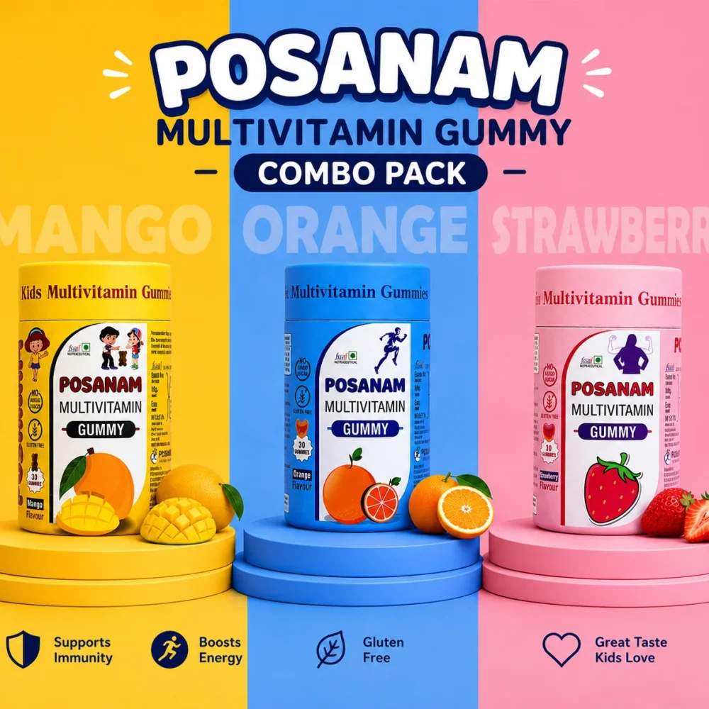 Men Multivitamin Gummies + Women Multivitamin Gummies + Kids Multivitamin Gummies
