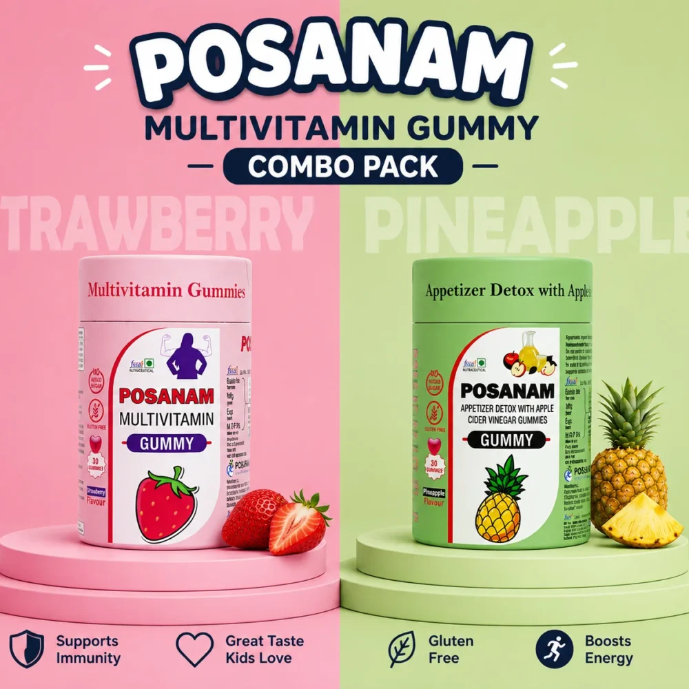 Women Multivitamin Gummies + Appetizer Detox with apple cider vinegar Gummies