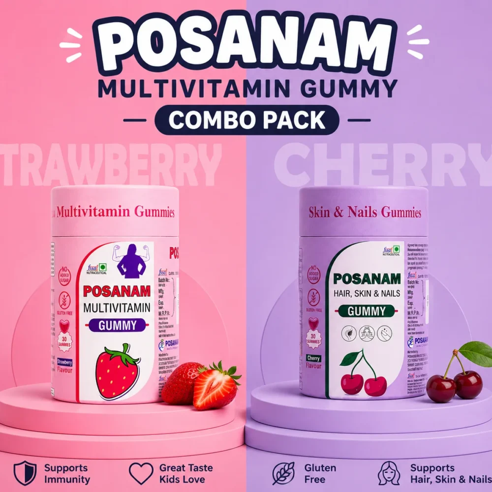 Women Multivitamin Gummies + Hair, Skin and Nails Gummies